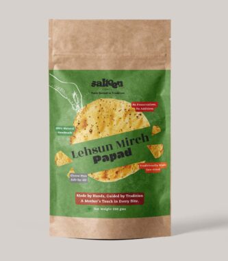 Garlic &Amp; Green Chili Papad – Spicy Kick