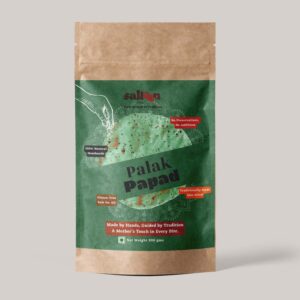 Palak Papad - Healthy Spinach Snack