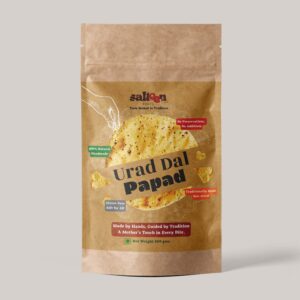 Urad Dal Papad - Traditional Indian Snack