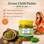 Banarasi Hari Mirch Ka Aachar | Green Chilli Pickle - Image 4