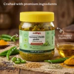 Banarasi Hari Mirch Ka Aachar | Green Chilli Pickle - Image 2