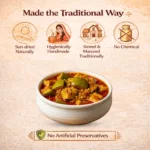 Banarasi Aam Ka Aachar | Traditional Homemade Mango Pickle, No Preservatives - 400g - Image 3