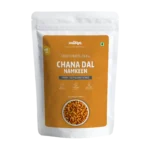 Crunchy chana dal namkeen made with Indian spices by Salteen Foods.