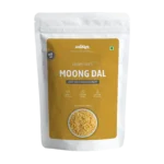 Crispy moong dal snack made from premium lentils by Salteen Foods.