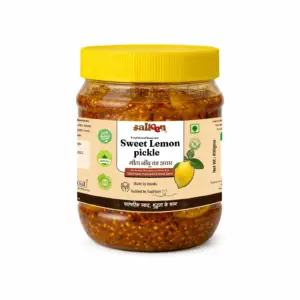Salteen Traditional Sweet Lemon Pickle (Meetha Nimbu Ka Aachar)